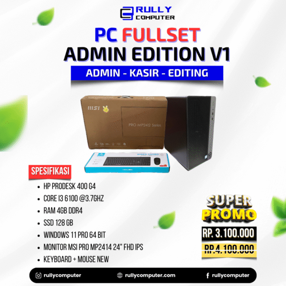PC FULLSET ADMIN EDITION V1