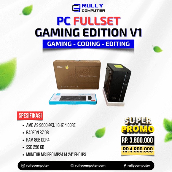 PC FULLSET GAMING EDITION V1