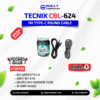 Tecnix CBL-624 1M Type-C Round Cable