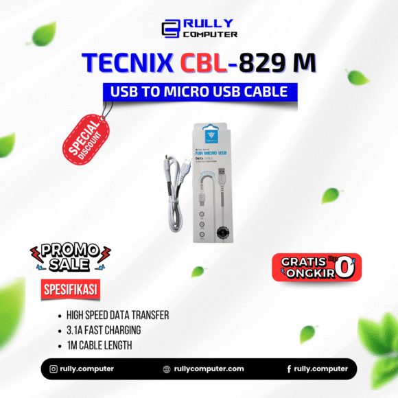 Tecnix CBL-829 M USB to Micro USB Cable