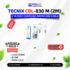 Tecnix CBL-830 M ( 2M ) 2.1A Fast Charging Micro  USB Cable