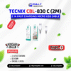 Tecnix CBL-830 C ( 2M ) 2.1A Fast Charging Micro  USB Cable