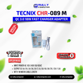 Tecnix CHR-089 M QC 3.0 18W Fast Charger Adapter