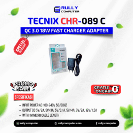 Tecnix CHR-089 C QC 3.0 18W Fast Charger  Adapter