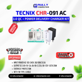 Tecnix CHR-091 AC 3.0 QC + Power Delivery  Charger Kit